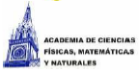 Academia de Ciencias Fisicas, Matematicas y Naturales